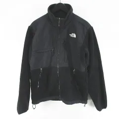 ザノースフェイス THE NORTH FACE NA01563 Denali デナリ フリースジャケット S 黒系 ブラック ロゴ 文字 刺繍 ジップアップ ポケット
