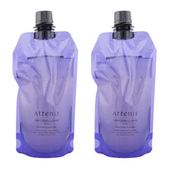 [2個セット]Attenir アテニア スキンクリア クレンズ オイルLv アロマタイプ クレジング エコパック 350ml 詰め替え用 レフィル [ネコポス]