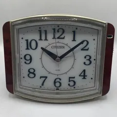 【✨通電確認済✨】CITIZEN シチズン 目覚まし時計 8RE644 アナログ インテリア 昭和 レトロ 時計 ウォッチ 置き物 ジャパン 家庭用 メンズ レディース アンティーク ヴィンテージ ビンテージ インテリア時計 希少 レア ゴージャス