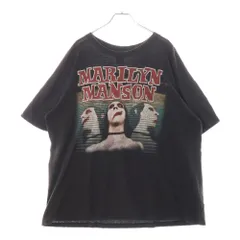 マリリンマンソンThe End ヴィンテージtシャツ 90s XL ヴィンテージ 90s Marilyn Manson マリリンマンソン Tシャツ ブラック