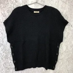 studio CLIP スタディオクリップ 7ゲージ サイド ボタン ベスト ネイビー Fサイズ 〇◇