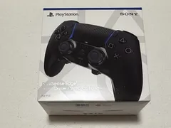 DualSense Edge ワイヤレスコントローラー ミッドナイト ブラック(CFI-ZCP1J01)PS5