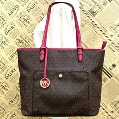 マイケルコース トート ショルダーバッグ ロゴ ビジネス A4 FZ90