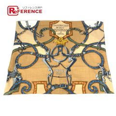 エルメス シルクスカーフ 90cm 軍神マルス　カレウォッシュ エルメス 軍神マルス カレ ウォッシュ 90 スカーフ シルク ブルー 未