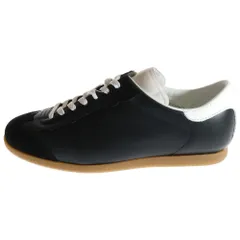 Maison Margiela 22 (メゾンマルジェラ) 23SS Feather Light フェザーライト レザーローカットスニーカー ブラック S57WS0465