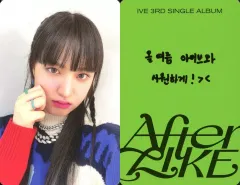 【中古】コレクションカード(女性) IVE/リズ(LIZ)/裏面緑・印刷メッセージ入り/CD「3RD SINGLE ALBUM After Like(Jewel Ver.)」STARSHIP SQUARE特典フォトカード