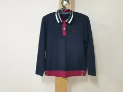 ビーンポール レディース 長袖 ポロTシャツ 90 95 スリム