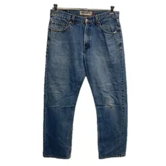 Levi's 505 デニムパンツ W33 ブルー リーバイス ジップアップ アメカジ ジーンズ デニム コットン 2512-425