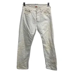 メキシコ製 Levi's 501 デニムパンツ W30 ホワイト リーバイス ボタンフライ アメカジ ジーンズ デニム コットン 2512-442