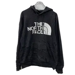 THE NORTH FACE プリントスウェット パーカー S ブラック ザノースフェイス プルオーバー ビッグプリント フーディー 秋物 a712-6438