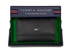 TOMMY HILFIGER (トミーヒルフィガー) キーケース レザー 6連 31TL170006-001 ブラック メンズ/009