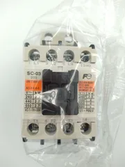 正規代理店購入　富士電機　電磁接触器 SC-03/T　主回路 AC200V　coilAC100V　1a  新SC・NEO SCシリーズ