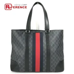 GUCCI グッチ ショルダーバッグ GGスプリーム シェリーライン 495560 GGスプリームキャンバス ブラック