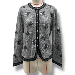 アトリエサガン フリルカーディガン ジャケット リボン刺繍　LL 2025年最新】アトリエサガンの人気アイテム - メルカリ