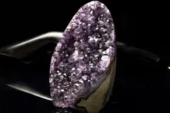 【１点物】希少◇ウルグアイ産 アメジストドーム　77x79x116mm　原石 パワーストーン 天然石 _CG6956【宅急便】