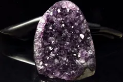 【１点物】希少◇ウルグアイ産 アメジストドーム　95x95x109mm　原石 パワーストーン 天然石 _CG6960【宅急便】