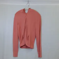 UNIQLO ユニクロ エアリズムUVカットメッシュパーカー 長袖 サーモンピンク Mサイズ 〇□