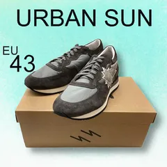 URBAN SUN アーバンサン スニーカー ART ALAIN 101 個性派 ランニングモデル メンズ グレー EU43 イタリア製のサムネイル