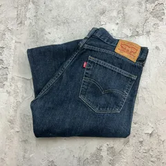 Levi's　リーバイス　505　デニムパンツ　濃紺　古着　インディゴブルー　W34 L29