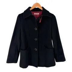 Dee Flavor ウールコート ミディアム丈 レディース 古着 アウター