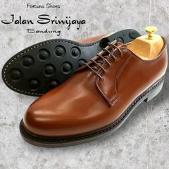 ジャランスリワヤ】シボ革 Uチップシューズ グリーンレーベル別注