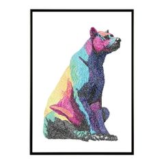 原画 猫 動物画 絵画 アクリル画 現代アート 細密画 手描き 一点物