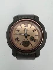 ◾️【CASIO】Baby-G BGA-290 アナデジ 腕時計 ダークブラウン ピンクゴールド
