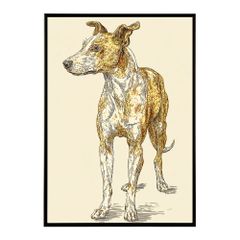 チャールズ・リン・ブラッグ 犬 色鉛筆画 5号 - メルカリ