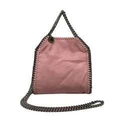 stellamccartney(ステラマッカートニー) トートバッグ タイニーファラベラ 391698 ピンク チェーンショルダー/2WAY