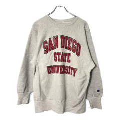 90年代 USA製 Champion チャンピオン REVERSE WEAVE リバースウィーブ スウェット カレッジ グレー(メンズ XL)中古 古着 V9059