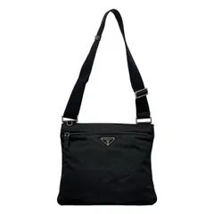 PRADA(プラダ) ショルダーバッグ - 黒 レザー