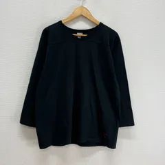 未使用 CALEE キャリー CL-18AW007 V NECK 3/4 SLEEVE FOOTBALL 七分丈 Vネック カットソー フットボールTシャツ M 10131228