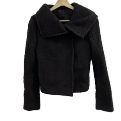 PLS+T(PLST)(プラステ) コート サイズ0 XS レディース美品  - ダークブラウン 長袖/ショート丈/冬のサムネイル