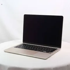 〔中古品〕 MacBook Air 13.6-inch Early-2024 MXCU3J／A Apple M3 8コアCPU_10コアGPU 16GB SSD512GB スターライト 〔15.5 Sequoia〕【258】