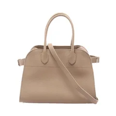 ザ ロウ THE ROW ハンドバッグ Soft Margaux 10 W1190L133 ベージュ レザー Soft Margaux 10 レディース Used Aのサムネイル