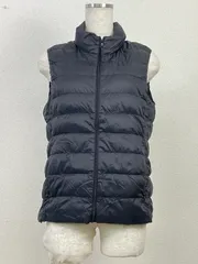 UNIQLO ユニクロ Ｍ レディース ダウンベスト・キルティングベスト 黒 20251105-0005