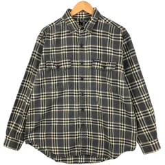古着 00年代 ラルフローレン Ralph Lauren POLO JEANS COMPANY 長袖 フランネルチェックシャツ メンズL相当/eaa599471