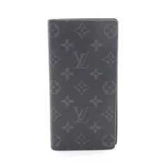 ルイ・ヴィトン LOUIS VUITTON 二つ折り長財布 ポルトフォイユ ブラザ モノグラムエクリプス M61697 その他 ポルトフォイユブラザ メンズ Used A