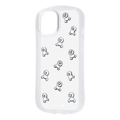 iPhone 15/14/13 / 디즈니 / Puffull 충격 흡수 범퍼 하이브리드 케이스 / 스노우 기스