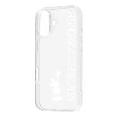 iPhone 16 / ディズニー / 耐衝撃 ハイブリッドケース / ミッキーマウス _シルエット_W