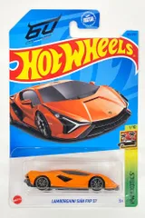 MATTEL HW EXOTICS 1/10 HOT WHEELS LAMBORGHINI SIAN FKP 37 オレンジ 163/250