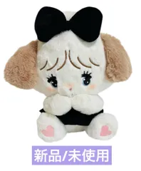 mikko characters　BLACK RIBBON BIGぬいぐるみ【スフレ】新品未使用