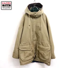 90s vintage STJOHN'SBAY 裏地ネル パデット マウンテンパーカー メンズ 表記Lサイズ