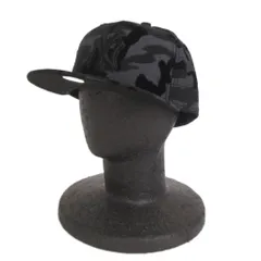 ニューエラ NEW ERA ニューヨーク ヤンキース キャップ カモフラ 切替 ベロア 刺繍 ウール 黒 ブラック 59.6cm 帽子 ☆AA★