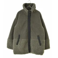 【nikoand...】704952 クルクルボア切り替えフリースジャケット