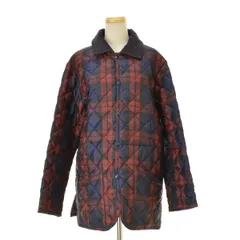 【LAVENHAM】チェックキルティングコート