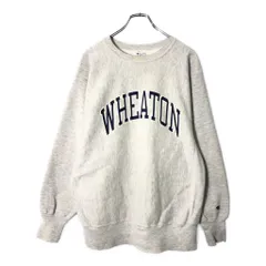 90年代 USA製 Champion チャンピオン REVERSE WEAVE リバースウィーブ スウェット カレッジ グレー(メンズ X-LARGE) 古着 V9070