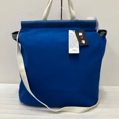 7727　CAMPER　カンペール　2way　ショルダーバッグ　ハンドバッグ　トートバッグ　レディース　メンズ　ユニセックス　ブルー　青　カジュアル　シンプル　きれいめ