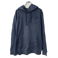 THE NORTH FACE プリントスウェット パーカー XL ネイビー ノースフェイス フーディー プルオーバー トップス 秋物 a712-6515