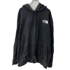 THE NORTH FACE プリントスウェット パーカー 2XL ブラック ノースフェイス フーディー プルオーバー トップス 秋物 a712-6521